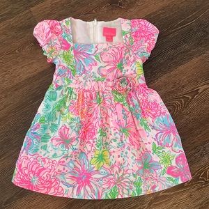 Lilly Pulitzer Mini Katrina Dress in Paradise Found, Toddler Size 3